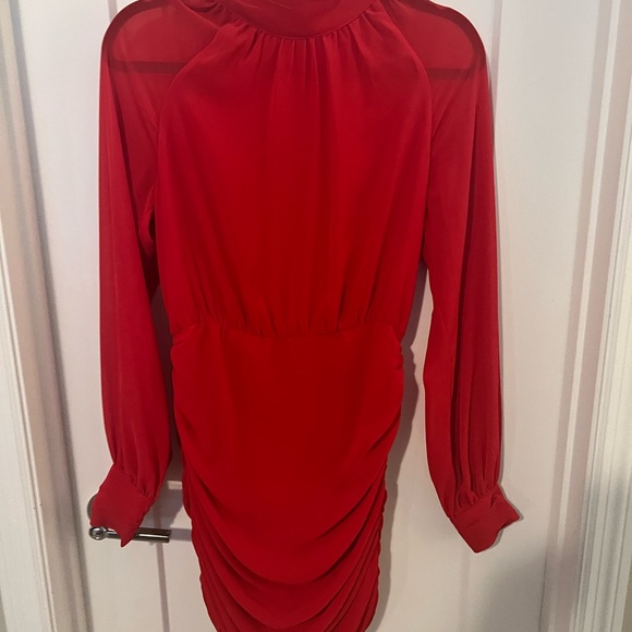 Genesis Mini Dress in RedNBD. Medium. Like New - Picture 4 of 4